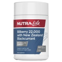 NutraLife纽乐蓝莓越橘护眼胶囊60粒